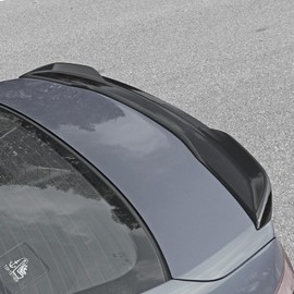 ZXMOTO Rear Spoiler Compatible with Honda Civic Sedan 2022 2023 2024 2025 Trunk Spoiler Wing Glossy Black