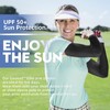 Arm Sleeves Men UV Protection, Cooling Sun Sleeves,Perfect for Gardening