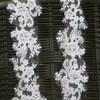 G-RUI 2yard Luxury Beaded Embroidery lace Appliques for Wedding Dresses