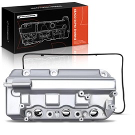 A-Premium Aluminum Rear Engine Valve Cover, with Gasket, Compatible with Honda & Acura Models - 2008-2017 - Accord Crosstour Odyssey Pilot Ridgeline & MDX RDX TL ZDX - V6 3.5L or 3.7L