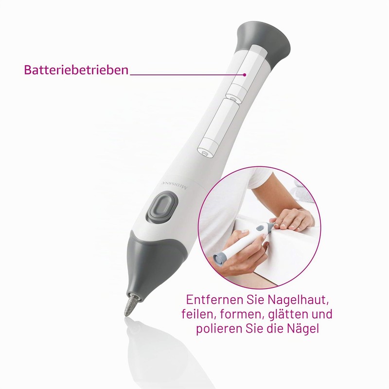 medisana MP 810 electric manicure/pedicure kit