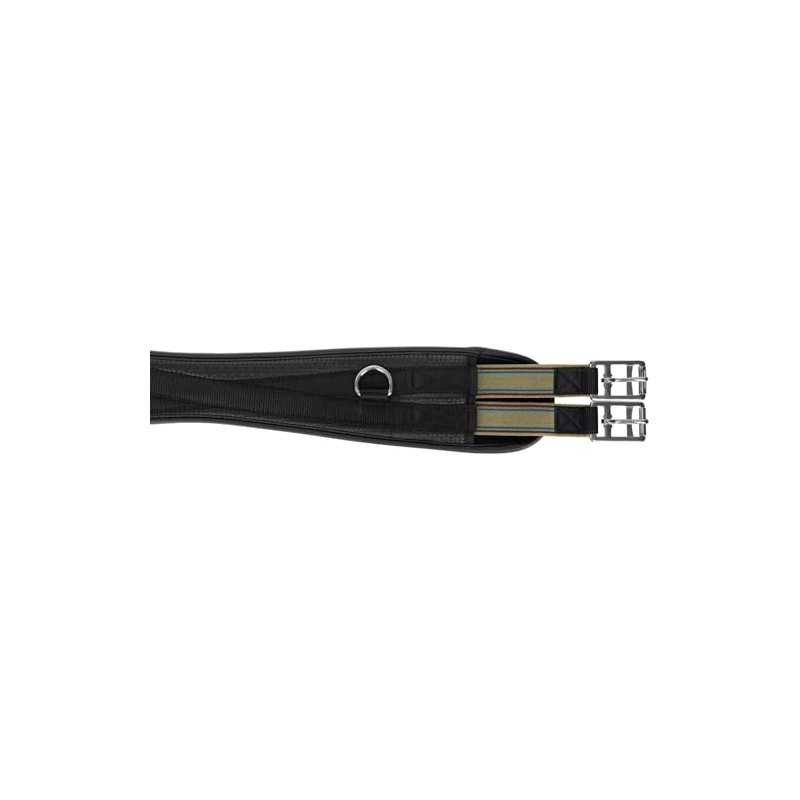 Kerbl 321057 Curved Saddlegirth - Black, 130 cm