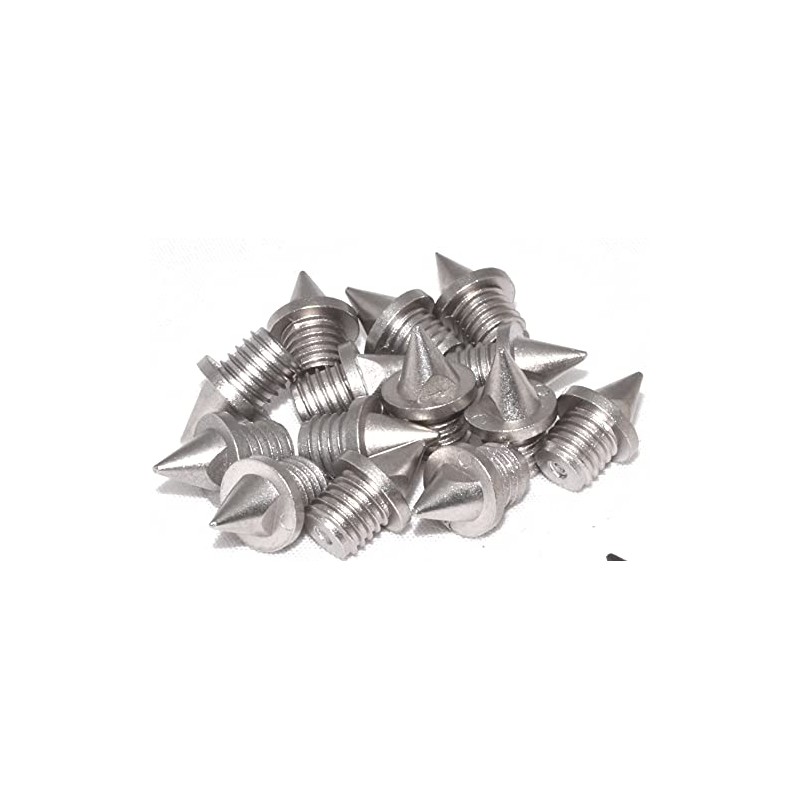 ecoSpikes 1/4 inch (6mm) Stainless Steel Track and Cross Country