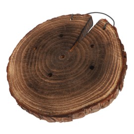 CIYODO Wood Wall Decor Staghorn Fern Hanging Board Rustic Home Wall Mount Planter Easy Install Planter