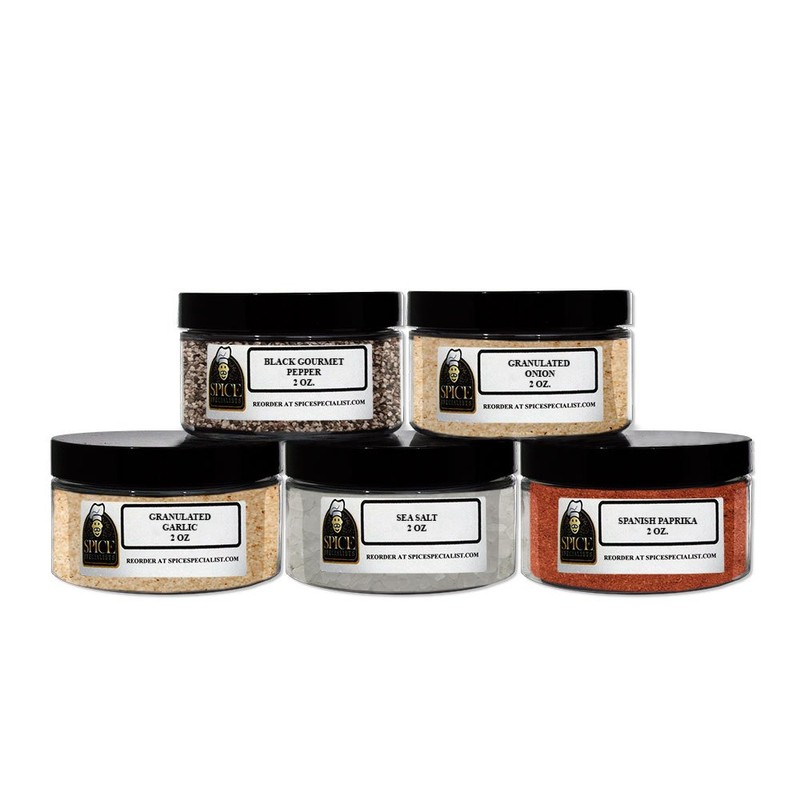 Basic Spice Gift Set by Chef Cherie - Contains 5