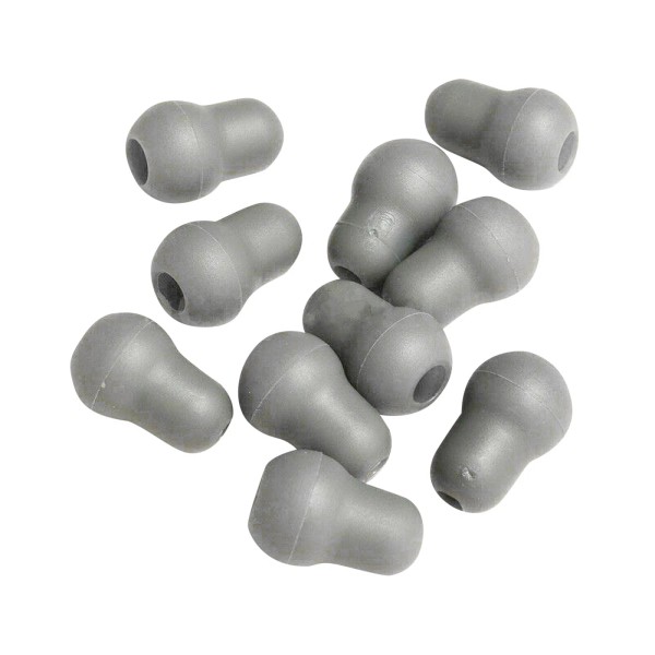 Unbranded 10Pcs Silicone Gray Soft Eartips Earplug Earpieces For Littmann