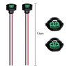 2Pcs Wire Pigtail Female C H11 Two-Beam Headlight Low Beam