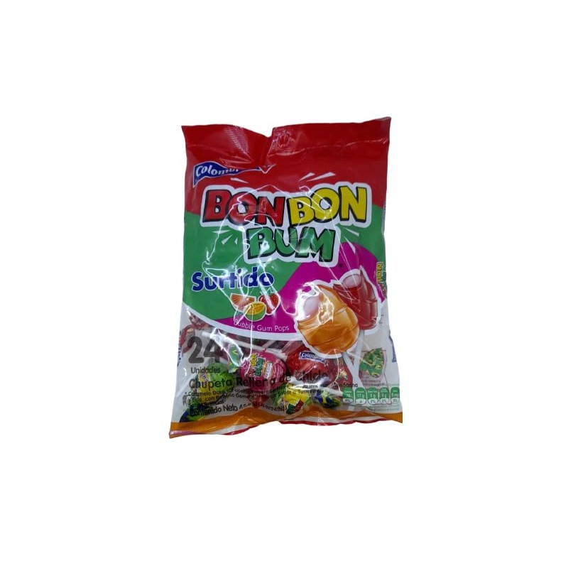 Bon Bon Bum Surtido/Bon Bon Bum Assorted & Rojo Fresa/Strawberry