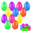 Yamobi Pack of 20 Plastic Eggs for Filling, 6 Colourful