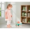 Hape Wooden Walk-A-Long Kitten Pull Toy| Roll & Rattle Push