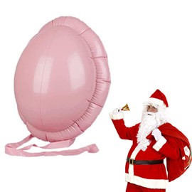 1 PCS Christmas Santa Big Belly Santa Claus Belly Fake Belly Inflatable Belly Fake Pregnancy Belly Cosplay Belly Claus Belly for Christmas Belly Stuffer Fat Suit Padding Cosplay