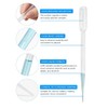 Mailfull 100 pipette in plastica usa e getta per liquidi,