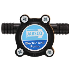 Jabsco 17250-0003, Self Priming Electric Drill Pump , Black