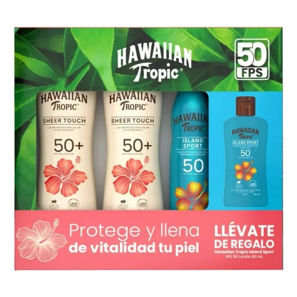 Protector Solar Hawaiian Tropic 2 Sheer Touch+2 Island Sport