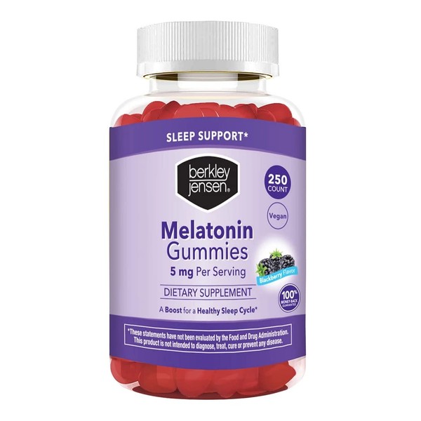 VITACRUSH Melatonin Gummies, 5 mg, 250 Count