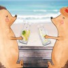 Mr. & Mrs. Panda 200 ml Water Glass Polar Bear