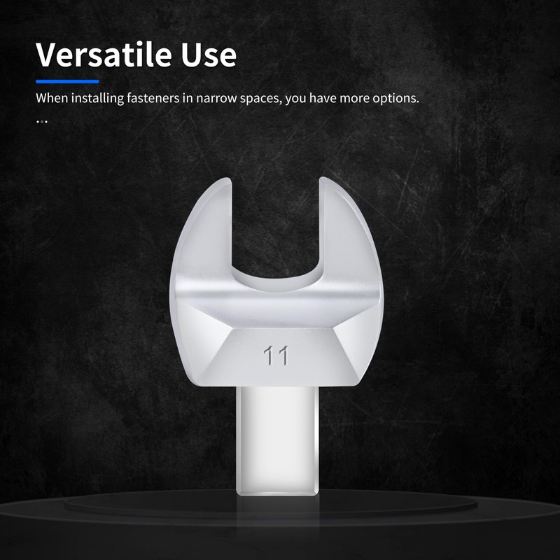 ATsafepro Open-End Socket Tool Torque Open-End Spanner, 9 x 12