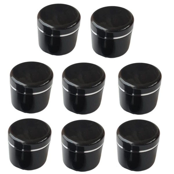 8 Pack Plastic Empty Cosmetic Containers with Lid, Portable 4.8