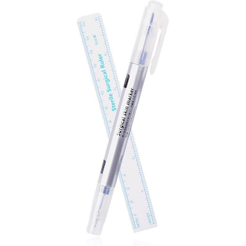 10 Uds. Rotulador De Cejas De Doble Punta Microblading Con