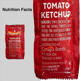 Ideal Gift Assorted Ketchup, Mustard & Mayo Condiment Packets for Home, Travel, Office & Food Service Use 150‑Pack