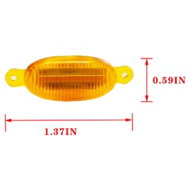 1 Pack 3 Pcs Front Led Grille Light,Amber Front Grille Lamps with Wiring Harness, Compatible with 2004-2019 Ford F150, Lamps Accessories