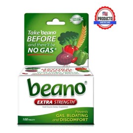 Beano Ultra Enzimático Natural Digestivo Prevención D Gases Sin Sabor