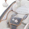 Ingenuity Boutique Collection Plush Modern Baby Rocker & Stationary Seat