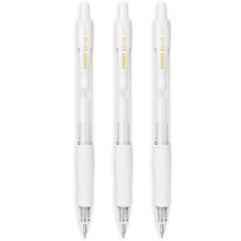 Pilot G-2 Retractable Gel Ink Rollerball Pens - 0.7mm Nib