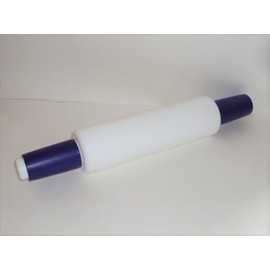 Tupperware Rolling Pin in Blue and White