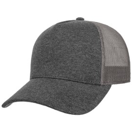 Atlantis Rapper Jersey Mid Visor Trucker Cap - Dark Grey - OS