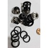 AR Annovi Reverberi Replacement Valve Kit 6 Pack, AR2869, Black