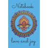 NOTEBOOK: Modern mandala notebook 6x9'' with 120 blank lined pages