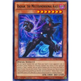 Yu-Gi-Oh!! - Radian, The Multidimensional Kaiju (MP16-EN163) - Mega Pack 2016 - 1st Edition - Rare