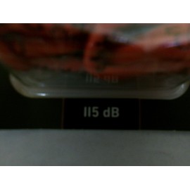 Fox 40 Classic CMG Safety 3-Chamber Pealess Whistle + Lanyard, ORANGE