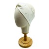 Handgemachtes Damen Stirnband, Jersey Haarband mit Knoten, Turban-Design, Frühling (Blumen