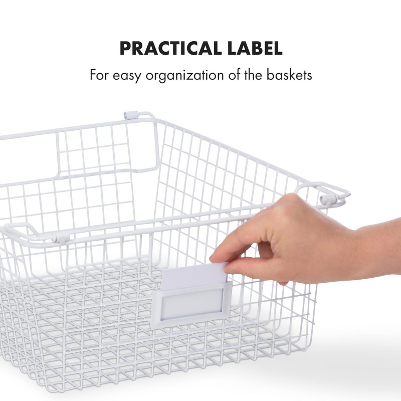 Granrosi Extra Large Stackable Wire Baskets for Organizing — Set