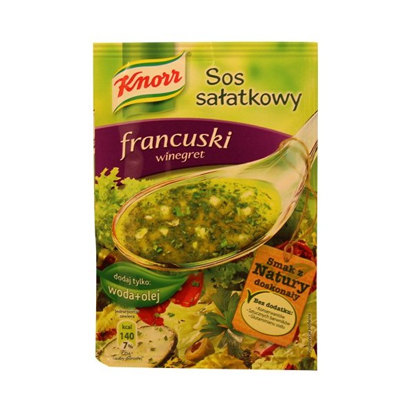Knorr French Vinaigrette Sauce for Salads 9g