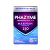Phazyme Maximum Strength 250mg Anti-Gas Simethicone Soft Gels 36 ea