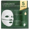 LORAUNCE Collagen Face Mask Moisturizing Real Deep Glow Mask 2