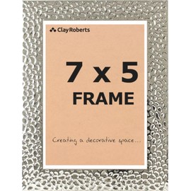 Photo Picture Frame 7 x 5, Silver, Freestanding and Wall Mountable, 13 x 18 cm, 7x5 Picture Frames, Silver Frames, Photo Frame, 5x7 Photo Frame, 5x7 Picture Frames