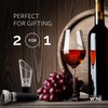 TenTen Labs Wine Aerator Pourer and Wine Pump Modern (2-pack)