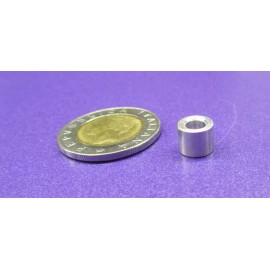 Basic Aluminum Spacer, NO. 8 Screw, 5/16" OD x .166" ID x 1/4" Length, 10 pcs