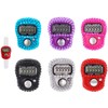 ROYAL WIND Finger Counter -6-Pack Case-Islamic Tasbih Bead- 5 Digital
