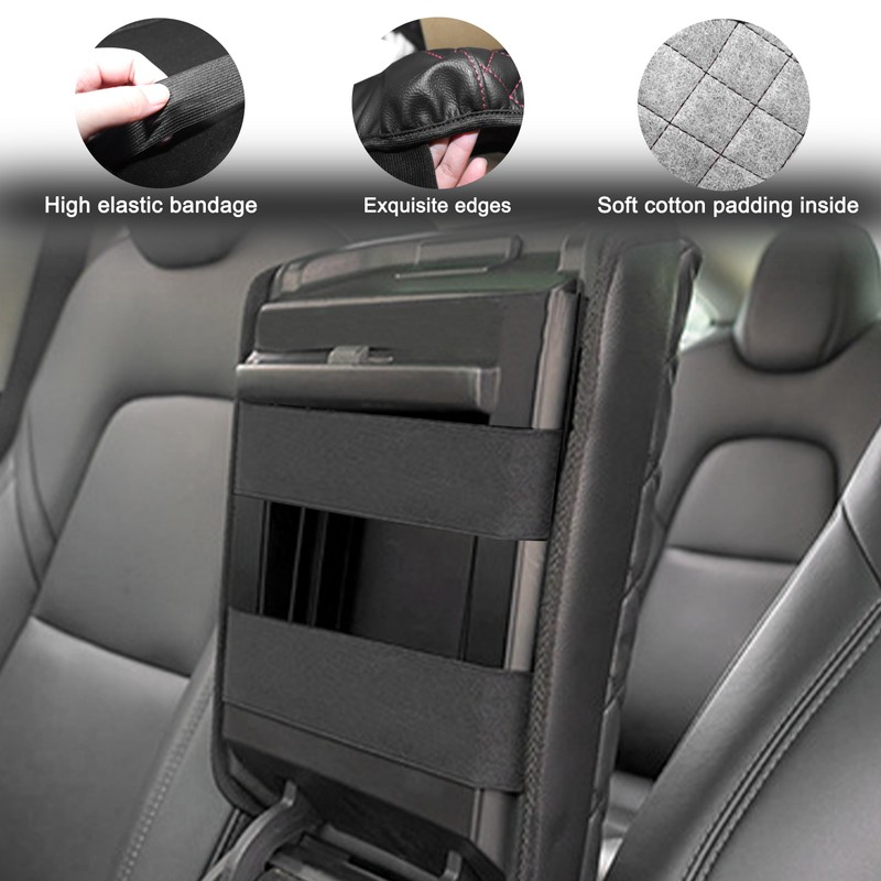 SENSHINE Center Console Cover for Chevy Silverado/GMC Sierra Accessories 2019-2023