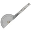 Utoolmart Stainless Steel Protractor 180 Degrees Round Head Angle Finder