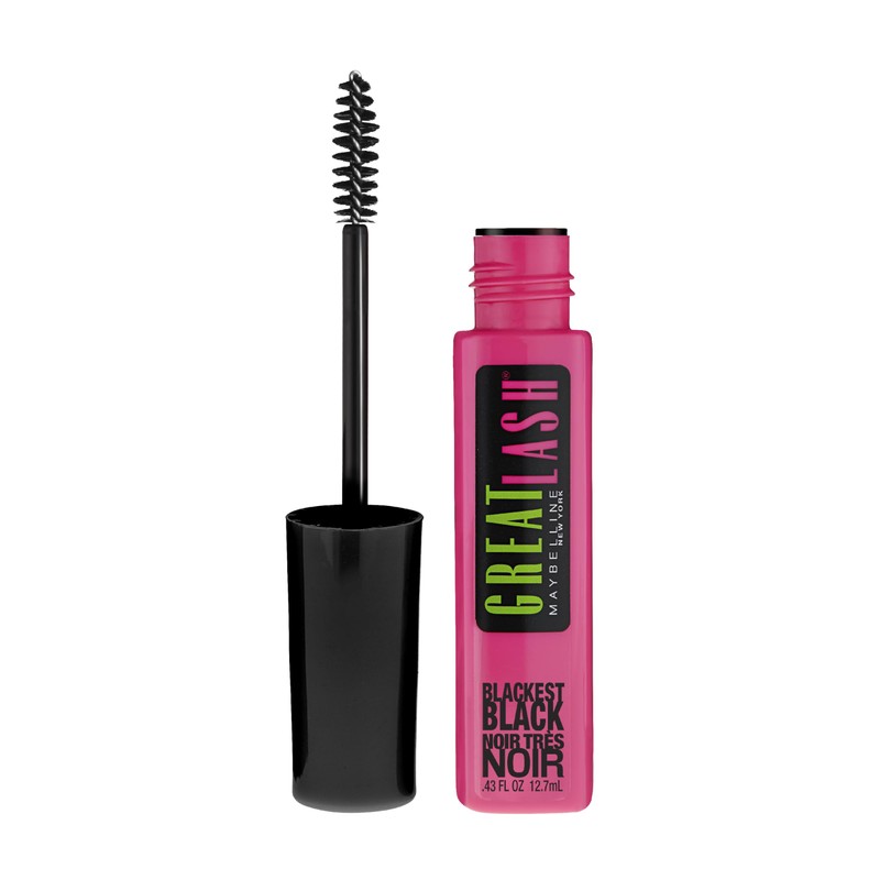 Maybelline Great Lash Washable Mascara Makeup, Volumizing Lash-Doubling Formula That