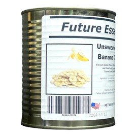 1 Can of Future Essentials Canned Dehydrated Unsweetened Banana Chips