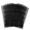 6pcs Plastic Mesh Canvas Sheets, 11.02x9.06in 5CT Plastic Mesh Canvas
