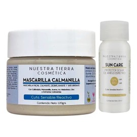 Mascarilla Calmante Cutis Sensible/reactivo Tipo De Piel Cutis Sensible 120grs