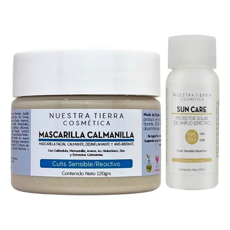 Mascarilla Calmante Cutis Sensible/reactivo Tipo De Piel Cutis Sensible 120grs